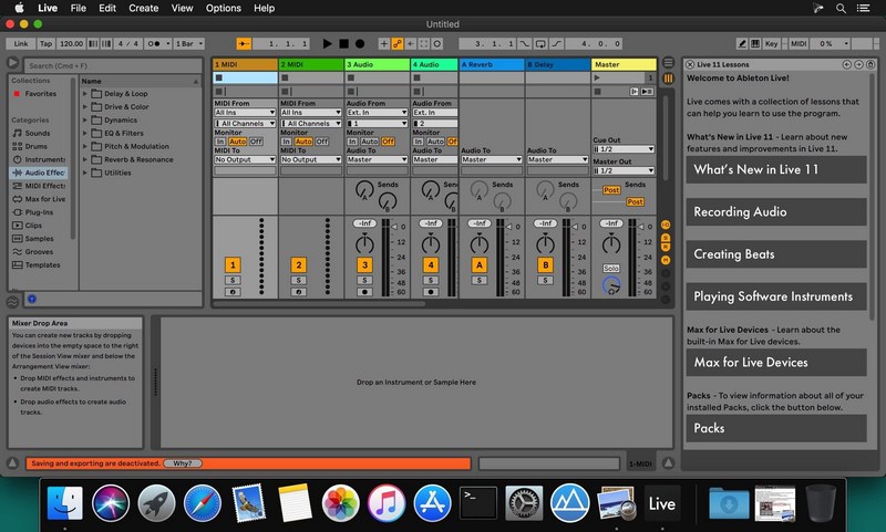 ableton live 11 cap nhat nhieu tinh nang moi me