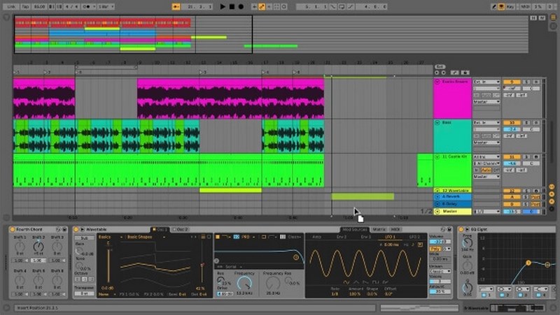 ableton live 9 chinh sua am thanh