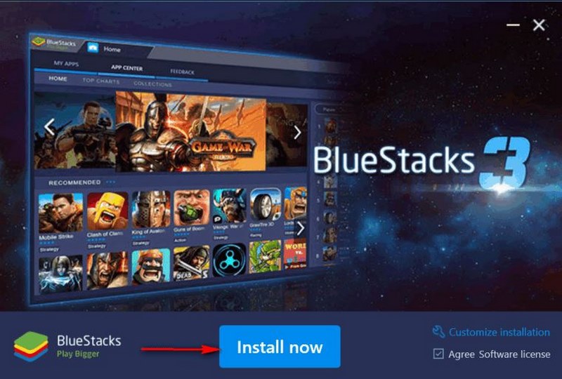 bluestacks 3 kich hoat