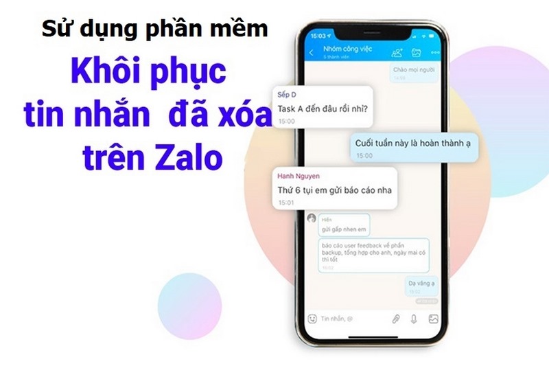 Bạn có thể sử dụng app để khôi phục