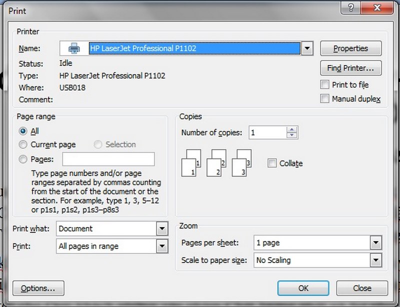 driver hp laserjet 1020 in thu de chac chan