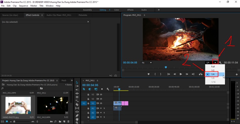 premiere pro cc 2015 chat luong xuong 1 4