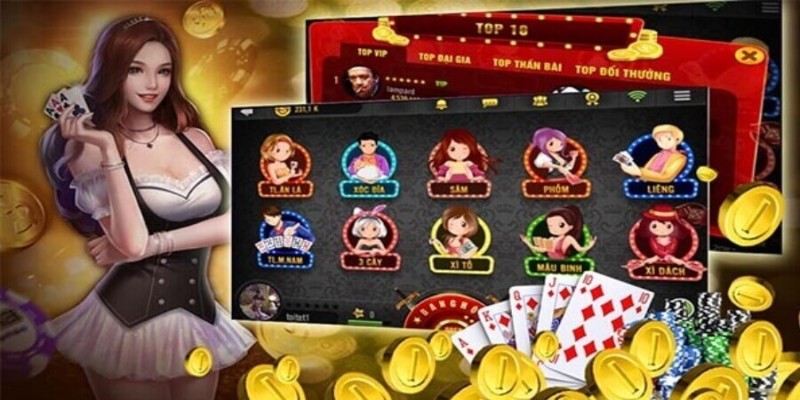 Game bài Ricwin – Không gian đấu trí cho người mê bài bản 2 Những tựa game bài phổ biến