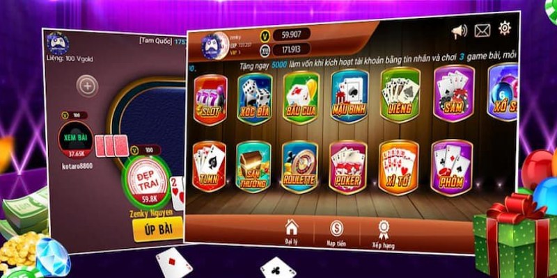 Game bài Sunwin là một thế giới đa dạng với hàng loạt trò chơi đỉnh cao