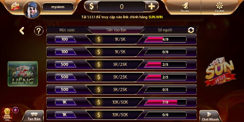 Game Bài Sunwin Tạo Dấu Ấn Nhờ Hệ Thống Bàn Cược Đa Dạng 2 Top các game bài Sunwin có lượng truy cập cao